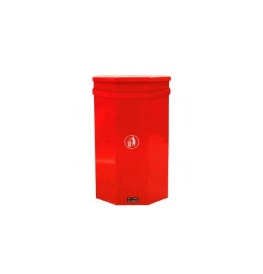 Papperskorg Parken Svart